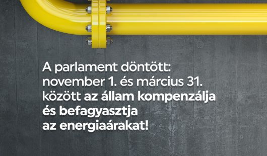 RMDSZ: az elsők voltunk, akik az energiaárak befagyasztását kértük – döntött a parlament: az állam kompenzálja és befagyasztja az energiaárakat